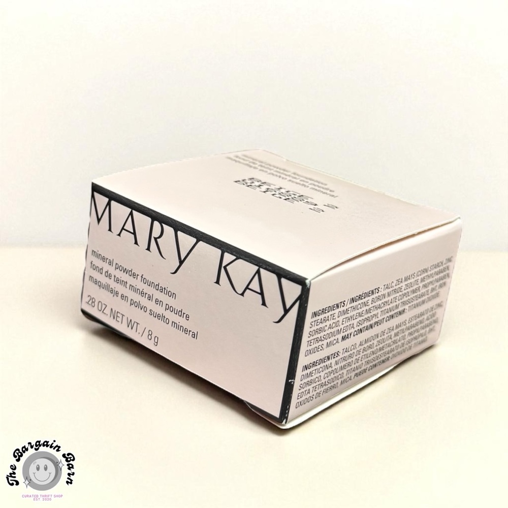 Mary Kay Mineral Powder Foundation Beige 2 Talc Formula 0.28oz Retired NIB - Picture 2 of 4